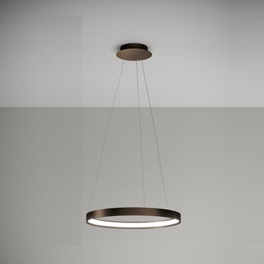 ANELLO Sforzin illuminazione Sospensione Ø55cm Bronzo 3000K